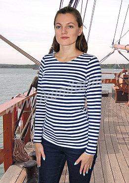 Лонгслив женский морской ГОСТ арт. ТР-16-08-ТР